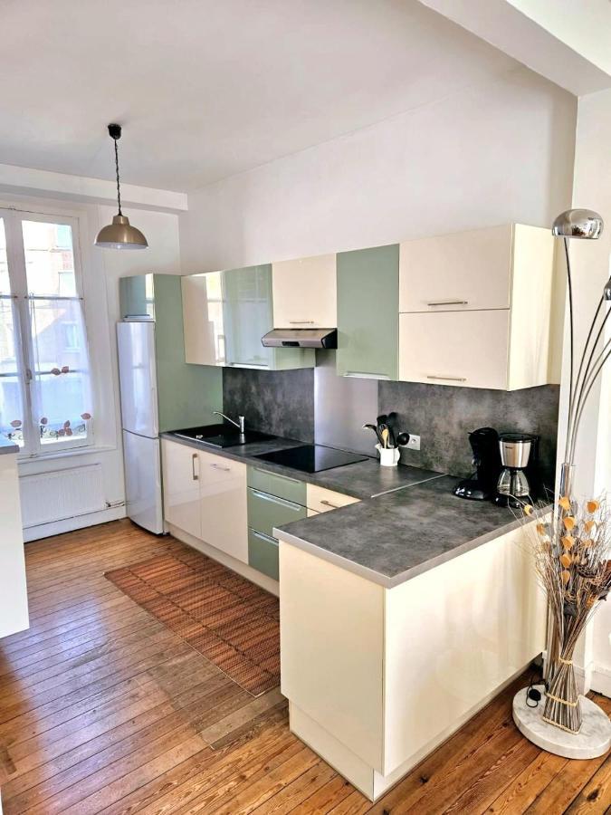 Appartement Douillet En Hyper Centre De Dieppe Exteriör bild