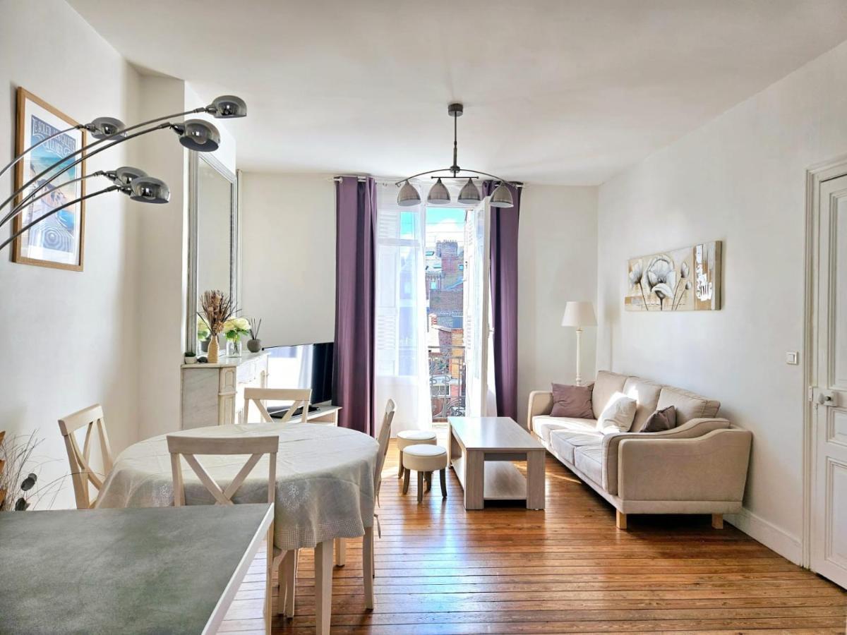 Appartement Douillet En Hyper Centre De Dieppe Exteriör bild